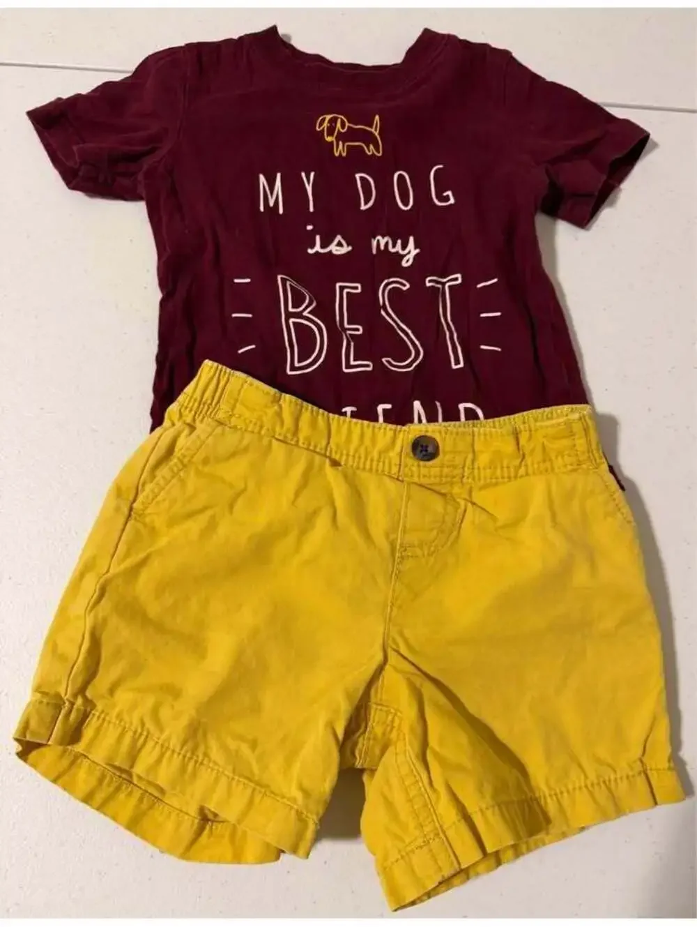 Carter's 24 Months T-Shirt and Shorts Set